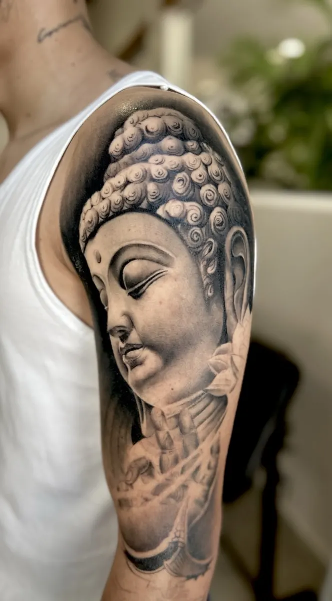 Custom realism tattoo designed for one client